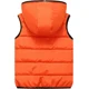 thumbnail image 3 of Chaleco de plumón para niños Chaleco sin mangas con capucha Chaqueta de invierno Reversible Camo Bomber Coat Naranja M JAMW Sencillez, 3 of 5