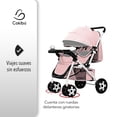 thumbnail image 3 of CARRIOLA DE BEBÉ PLEGABLE ROSA Cokibú CARRI-1RS, 3 of 7