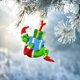 thumbnail image 3 of Elfo verde de Navidad Árbol de Navidad Ornamento Dibujos animados Colgando Portátil para regalo de vacaciones JShteea El nuevo, 3 of 8