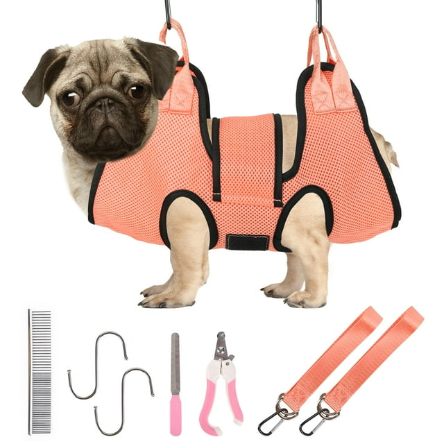 Hamaca para Aseo de Perros PatiencET para Gatos y Perros con Accesorios