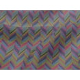 thumbnail image 4 of oneOone Viscose Jersey Fabric Herringbone Geometric Decor Fabric Printed BTY 60 Inch Wide, 4 of 5