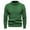 Green, variant on HAiming Men's Turtneck Pullover Sweaters Trendy Solid Color Long Sleeve Plus Size Casual Cable Knitted Sweater Tops