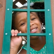 Swing-N-Slide Chesapeake Wooden Backyard Swing Set with Slide, Heavy Duty Swings, Climbing Wall, and Monkey Bars
