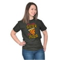 thumbnail image 4 of Will Trade Sister for Pizza Joke Men's Graphic T Shirt Tees Brisco Brands S, 4 of 6