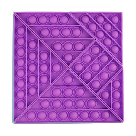 Nokiwiqis Push Up Bubble Fidget Toy, Tangram Sensory Toy Autism Special Needs