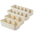 thumbnail image 1 of Drawer Organizer Tray Divided: 4PCS Cute Drawer Tray Divider Underwear Organizer, 1 of 10