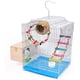 thumbnail image 3 of Caja nido para periquitos, caja de cría de nido de pájaros, accesorios de jaula de pájaros de madera para loros,, 3 of 4