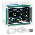 thumbnail image 2 of Indoor Air Quality Meters, Household PM2.5 Detector, Vehicle Environment Monitor, Intelligence Air Quality Tester, For Home Car, 2 of 8