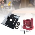 thumbnail image 4 of Juego de elevación de enrutador con placa de inserción de mesa de enrutador/elevación máxima de 46mm/profesional/placa abatible de enrutador de madera mayimx Elevación del enrutador, 4 of 7