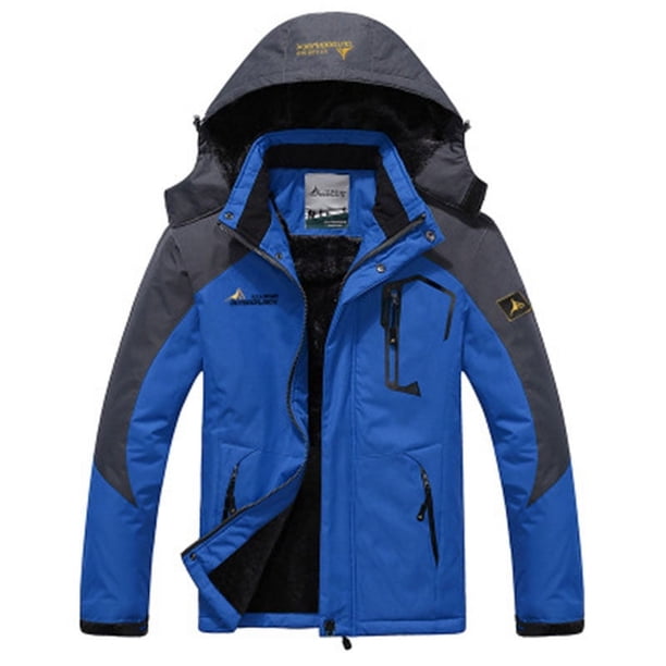 Chaqueta de invierno para hombre, chaqueta de esquí, chaqueta de snowboard, polar con capucha, cortavientos, chaquetas ligeras, abrigo de nieve de montaña, parka