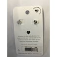 thumbnail image 3 of Alex and Ani Color Infusion Heart Huggie Hoop Earrings Silver One Size, 3 of 3