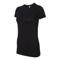 thumbnail image 3 of Ladies' Slim Fit T-Shirt SOLID BLK BLEND XL, 3 of 4