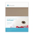 thumbnail image 1 of Silhouette Printable Adhesive Kraft Paper 8.5x11 Inches, 1 of 4