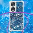 thumbnail image 2 of Funda FOXDOCK para Honor 90 con Cuerda Ajustable, Brillo Líquido, Protección Antigolpes y Lente – Ideal para Regalo, 2 of 6