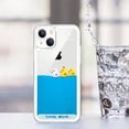 thumbnail image 2 of Compatible with iPhone 14 Plus Liquid Case Cute Funny Cartoon Moving Water Duck Quicksand Flowing Floating Waterfall Protective Cover Soft Silicone Rubber Case for iPhone 14 Plus White, 2 of 9