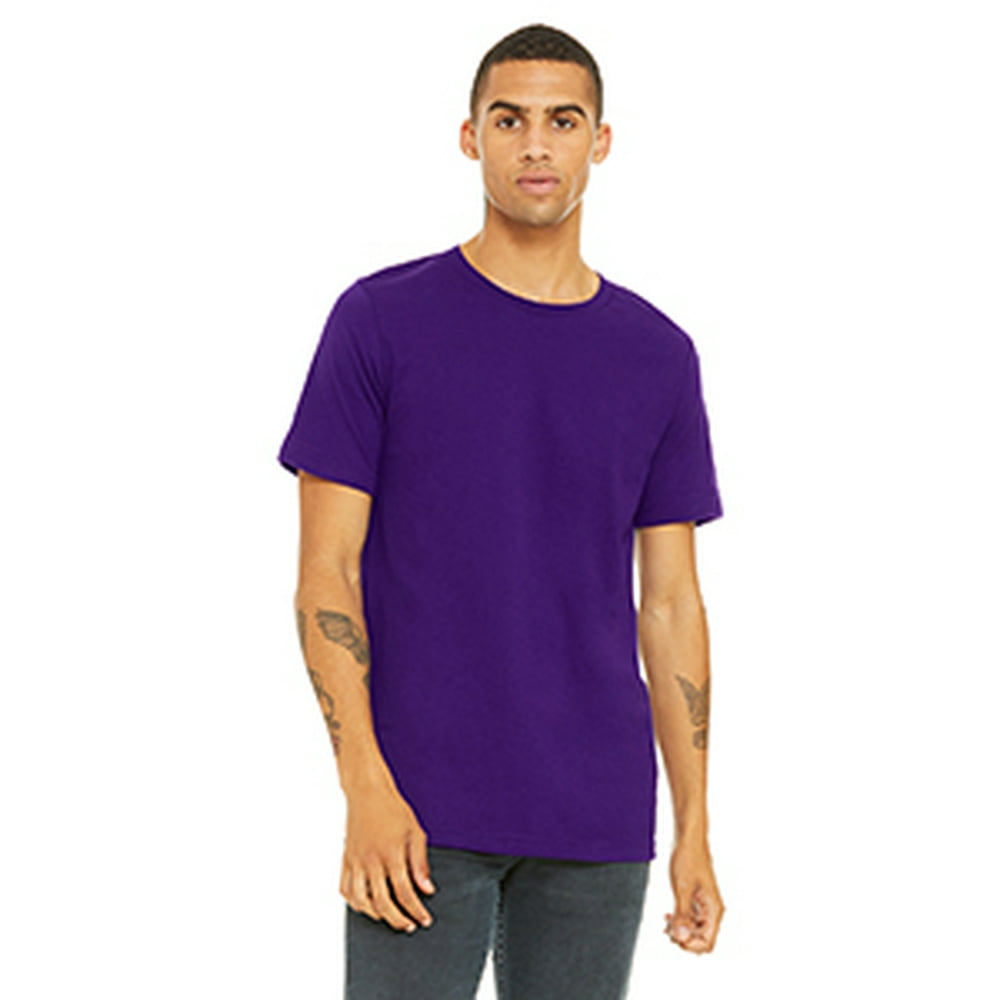 BELLA+CANVAS - Bella + Canvas 3001C Unisex Jersey T-Shirt - TEAM PURPLE 