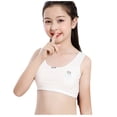 thumbnail image 2 of ibuvkizy Kids Girls Underwear Foam Bra Bralettes Children Underclothes Sport Clothes, 2 of 9
