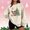 Beige, variant on FDGIU Women's Funny Christmas Graphic Sweatshirt - Plus Size Crewneck Long Sleeve Pullover, Casual Comfy Holiday Tunic Blouse
