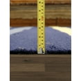 thumbnail image 4 of Pasargad Home Hampton Collection Indoor/Outdoor Area Rug- 7' 9" X 9' 9",Blue, 4 of 8