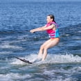 thumbnail image 2 of O'Brien Watersports All-Star Platform Trainers, 46" Towable Kids Waterskis with Bar & Rope, 2 of 7
