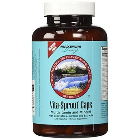 Maximum Living Vita Sprout, 120 Ct (Best Source Of Vit A)