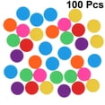 thumbnail image 4 of KAKOWELY 100pcs Colorful Learning Counters Disks 19mm Bingo Chip Counting Discs Markers for Students (Mixed Color),0.75"X0.75"X0.08", 4 of 4