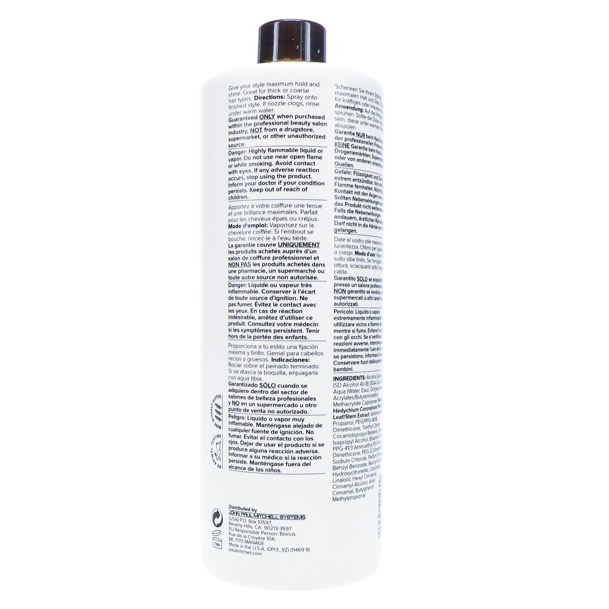 Paul Mitchell Freeze and Shine Super Spray 33.8 oz
