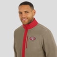 thumbnail image 6 of Men's NFL x Darius Rucker Collection by Fanatics  Tan San Francisco 49ers Heavyweight Polar Fleece Full-Zip Jacket, 6 of 6