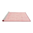 thumbnail image 2 of Ahgly Company Machine Washable Indoor Square Oriental Red Traditional Area Rugs, 5' Square, 2 of 4