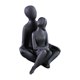 thumbnail image 1 of Figura de pareja, adorno de escritorio, colección de cerámica, escultura de amantes para dormitorio Estilo C, 1 of 8