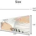 thumbnail image 4 of Desk Pad Protector,Mouse Pad with Non-Slip Rubber Base,Textured & Waterproof Mousepad with Stitched Edges,Large Desk mats for Computers,Laptop,Gaming,Office & Home,31.5 x 11.8 in,Summer Plants, 4 of 7