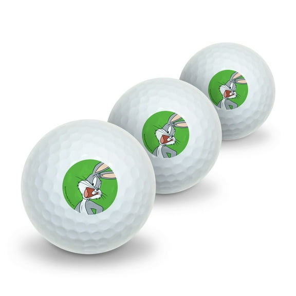 Looney Tunes Bugs Bunny Novelty Golf Balls 3 Pack