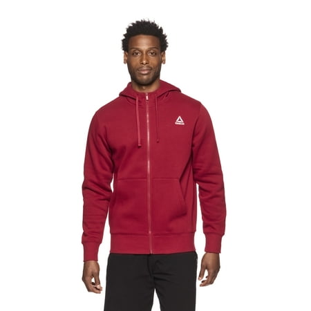 Reebok Mens and Big Mens Game Day Full Zip Hoodie, up to Sizes 3XL