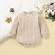 thumbnail image 2 of Body De Bebé Canastilla Onesies Para Niños Pequeños, Niños Y Niñas, Mono De Pedo, Ropa Para Niños, Beige Odeerbi LM103-7752, 2 of 8