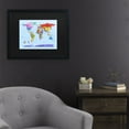 thumbnail image 3 of Trademark Fine Art 'Childrens World Map' Canvas Art by Michael Tompsett, 3 of 4