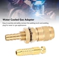 thumbnail image 3 of Water Cooled Gas Adapter Efficient Connection Brass Welding Torch for PTA DB MIG TIG Applications Water Cooled Gas Adapter Brass Welding Torch Gas Water Quick Connector Water, 3 of 7