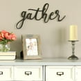 thumbnail image 4 of Stratton Home Decor S09590 Gather Script Wall Decor, Black, 4 of 10