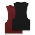 thumbnail image 4 of COOFANDY Mens Gym Workout Tank Tops Cut Off Muscle T Fitness Sleeveless Shirt, 4 of 6