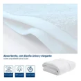 thumbnail image 3 of Toalla de Manos Bluelander, Algodón, Blanco, 3 of 4