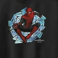 thumbnail image 2 of Junior's Marvel Spider-Man: No Way Home Spinning Webs  Racerback Tank Top Black X Large, 2 of 5