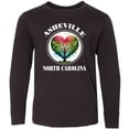 thumbnail image 3 of Inktastic Asheville Nc Fall Travel Long Sleeve Youth T-Shirt, 3 of 5