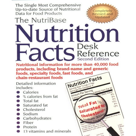 The NutriBase Nutrition Facts Desk Reference : Second