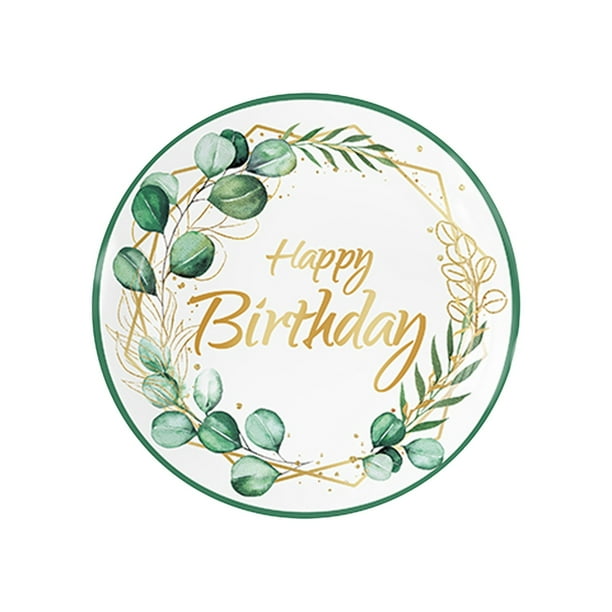 Feliz Cumpleaños Decoraciones Feliz Cumpleaños! Decoración de Fiesta Temática de Cumpleaños Postres Servilletas Tenedores Suministros de Fiesta Decoraciones de Fiesta de Cumpleaños