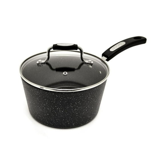 Starfrit THE ROCK 1.5 QT Sauce Pot with Lid, 1.5 QT Sauce Pot