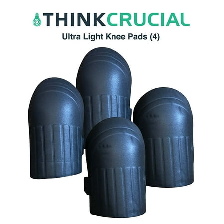 4 Gardening Knee Pads,, Ultra Light, Perfect for Gardening & Yard Work, Reduces Strain, Dirt, Pain & More by By Think