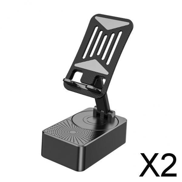 2 Soportes Para Teléfono Con Amplificador De Sonido, 2 En 1, Para Entrada, Escritorio, Hogar