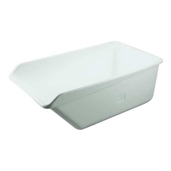 Remco Hopper Tub,White,Polyethylene 69015