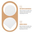 thumbnail image 3 of Weiweiguan 1pc Acrylic Mirror Plate Photo Backdrops Props Useful Reflection Mirror, 3 of 7