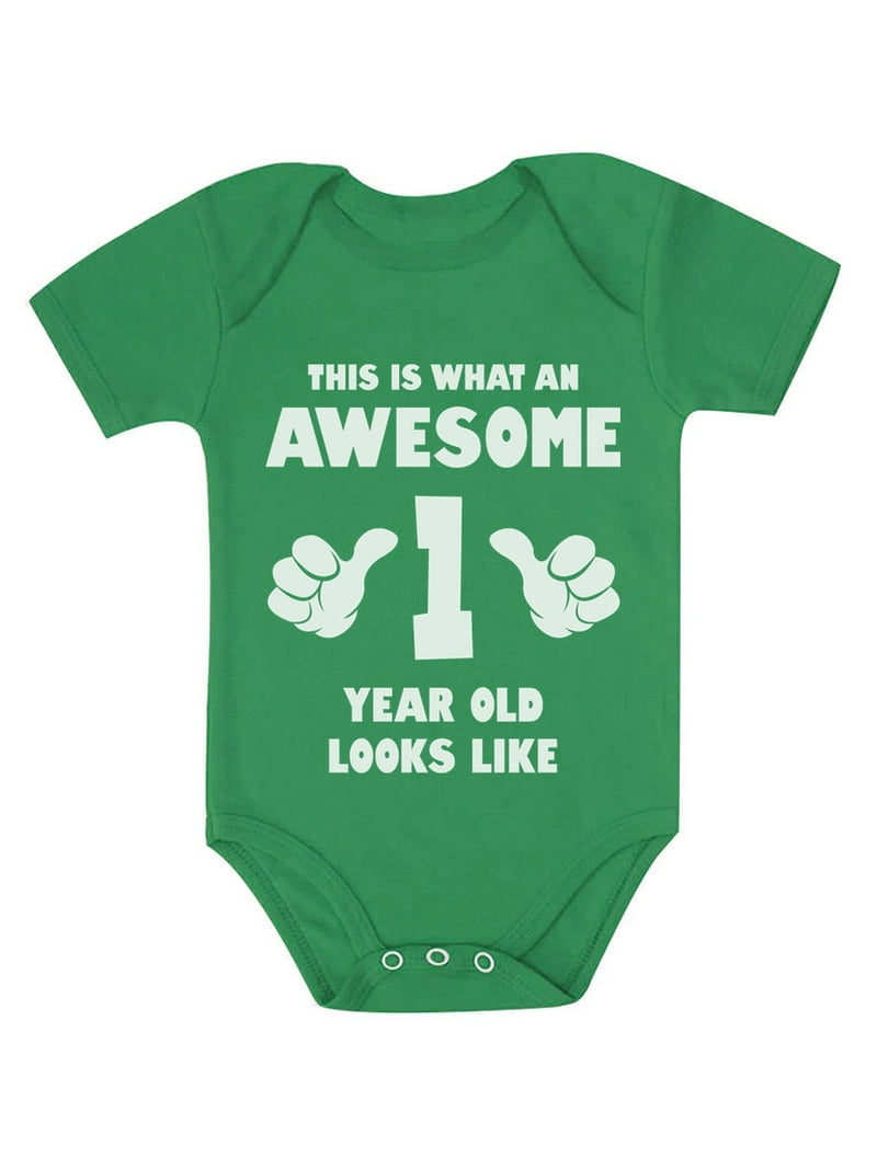 Tstars 1st Birthday Outfit Boy Gift Birthday Gift for 1 Year Old Birthday  Gifts for Baby Boy First Birthday Boy Outfit Baby Bodysuit - Walmart.com, image size:800x1067