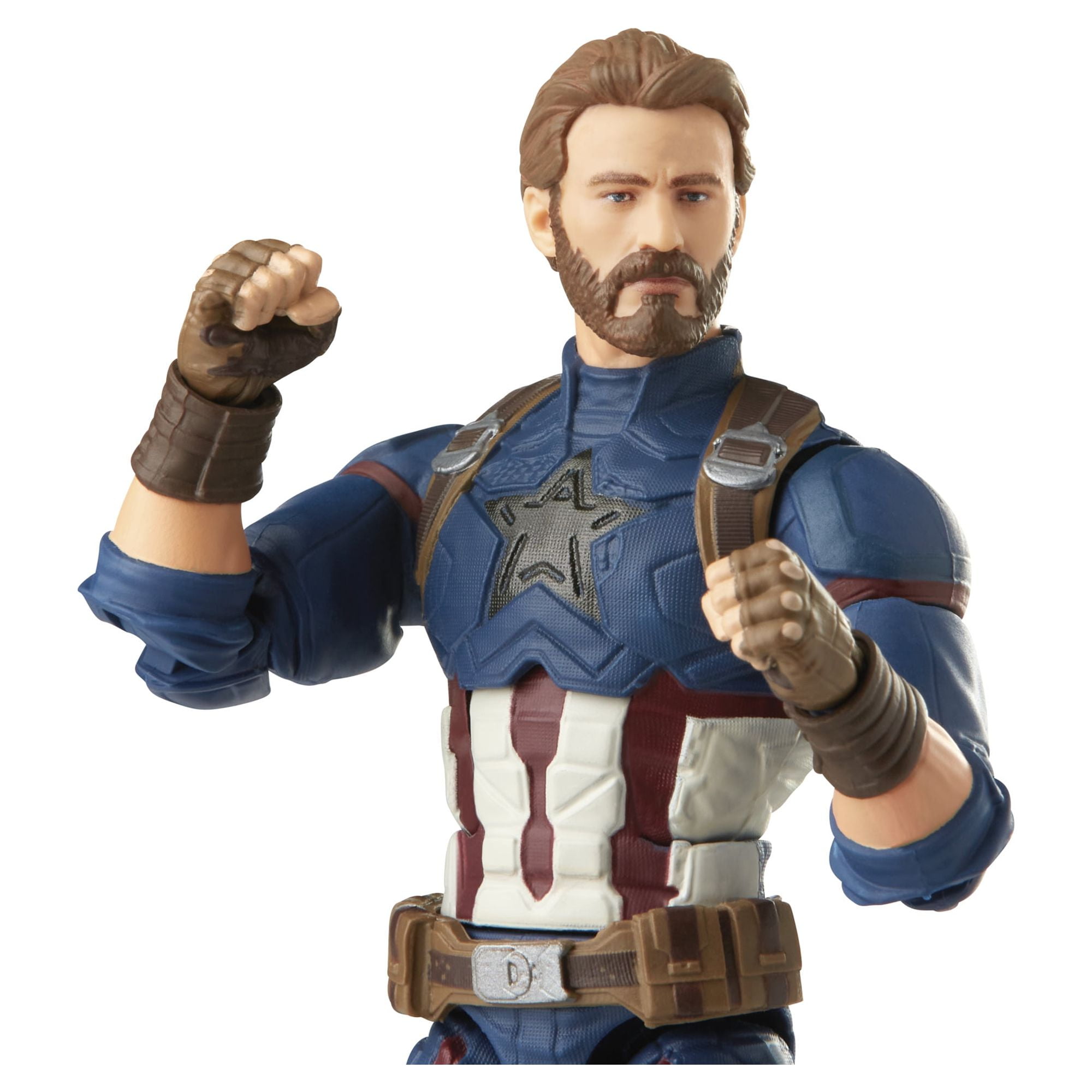 Marvel: Legends Series Captain America Kids Toy Action Figure for Boys and Girls Ages 4 5 6 7 8 and Up (6”)